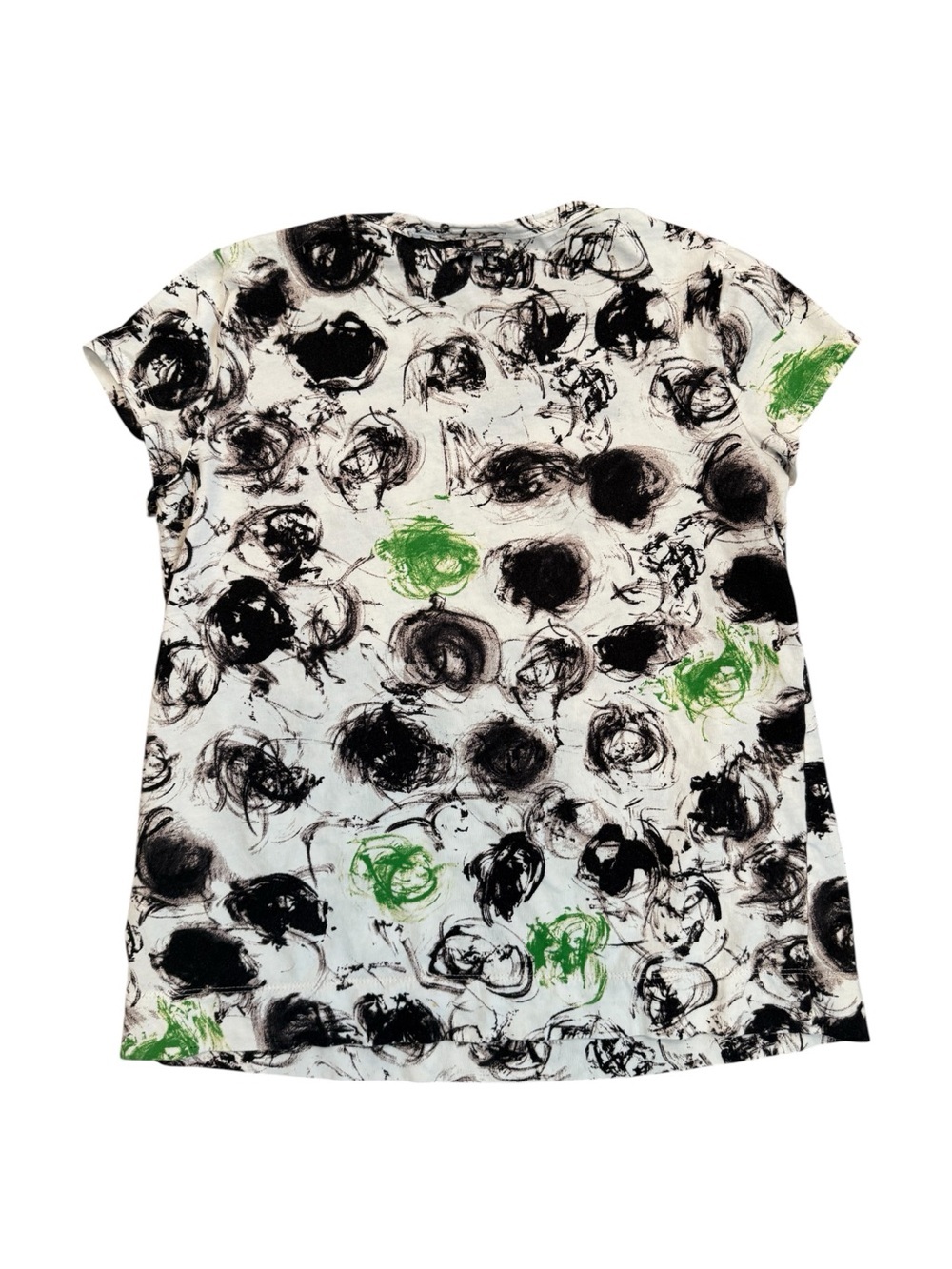 🫶🏻 Simply Vera Vera Wang Abstract Print Short Sleeve Tee - Picture 3 of 5
